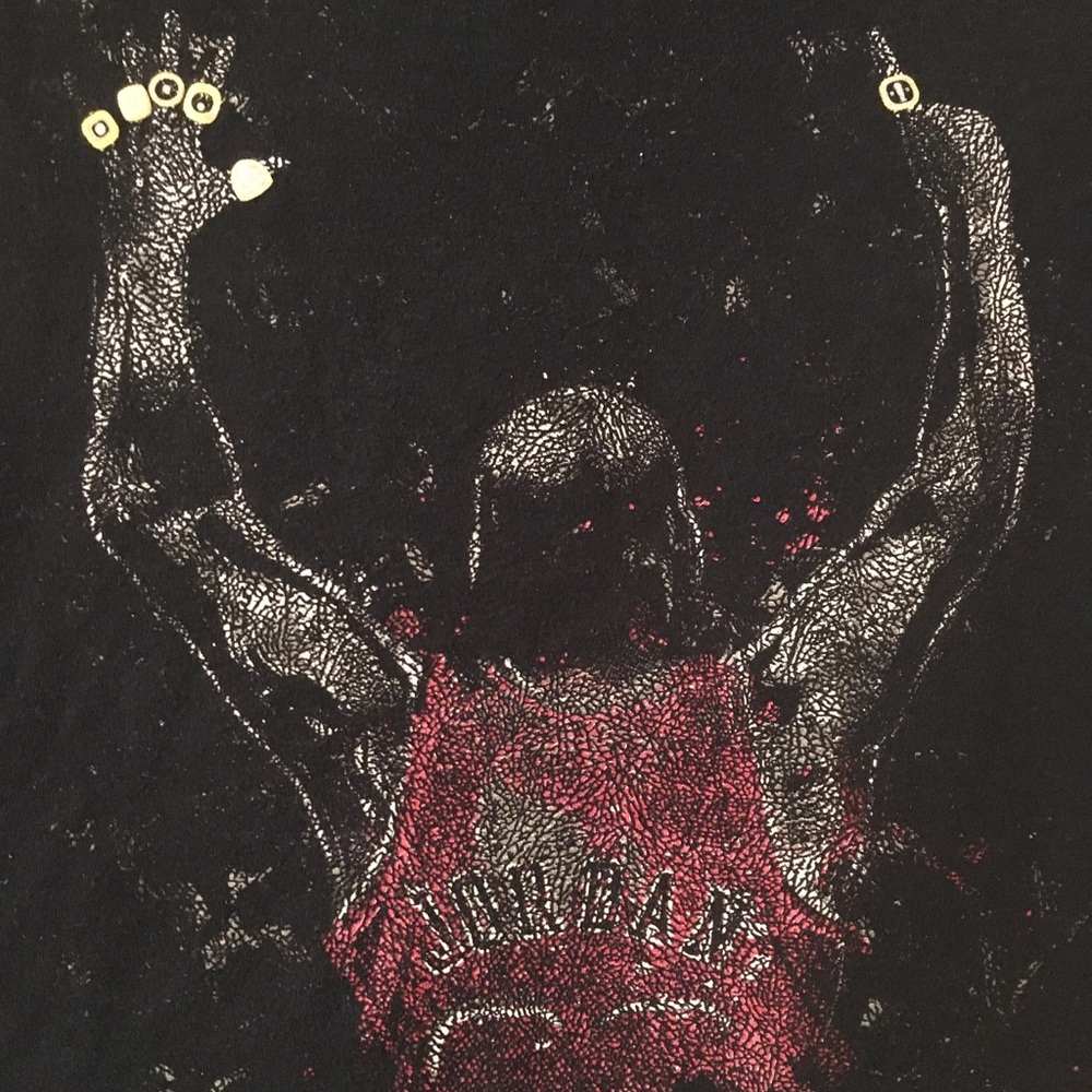 Michael Jordan Championship Rings Tshirt Bulls